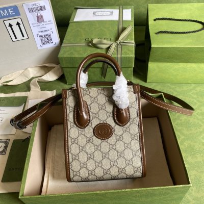 Replica Gucci GG Retro Mini Top Handle Bag 671623
