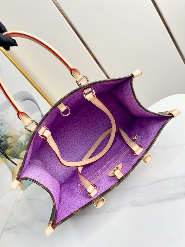 Replica LV x YK Onthego MM M46466 Handbag - Image 3