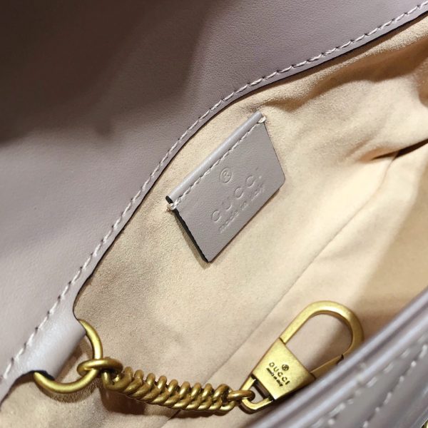 Gucci GG Marmont Mini Bag Light Purple Replica - 476433 - Image 3