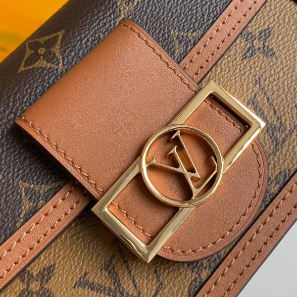 LV Dauphine Chain Wallet Replica - Timeless Elegance - Image 8