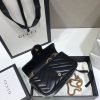 Best Replicas Bags - Replica Gucci GG Marmont Mini Bag in Black - Timeless Elegance Shop For Best Louis Vuitton LV Replica Bags With Cheap Price
