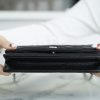 Best Replicas Bags - Chanel Replica Wallet on Chain in Black Shop For Best Louis Vuitton LV Replica Bags With Cheap Price