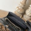 Best Replicas Bags - Chanel Replica Wallet On Chain in Black - Ap1450 Shop For Best Louis Vuitton LV Replica Bags With Cheap Price