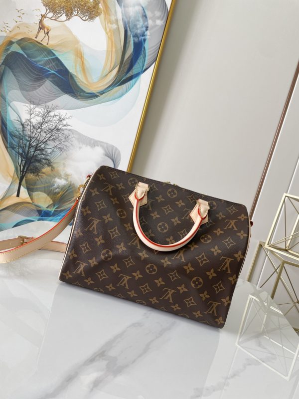 LV Replica Speedy Bandouliere 25 Crossbody Bag M41113 - Image 9