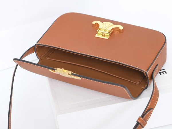 Stylish Celine Triomphe Shoulder Bag Replica - Image 3