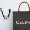 Best Replicas Bags - Replica Celine Small Cabas Triomphe Canvas & Calfskin Bag Shop For Best Louis Vuitton LV Replica Bags With Cheap Price