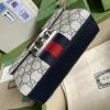Best Replicas Bags - Replica Gucci Padlock GG Shoulder Bag in Black Shop For Best Louis Vuitton LV Replica Bags With Cheap Price