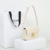 Best Replicas Bags - Replica Celine Triomphe Shoulder Bag - Soft Yellow Calfskin Shop For Best Louis Vuitton LV Replica Bags With Cheap Price
