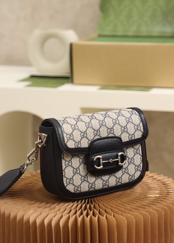 Replica Gucci Horsebit 1955 GG Mini Bag - Timeless Elegance - Image 9