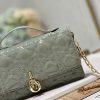 Best Replicas Bags - Dior Miss Mini Bag Replica in Rock Gray Patent Calfskin Shop For Best Louis Vuitton LV Replica Bags With Cheap Price