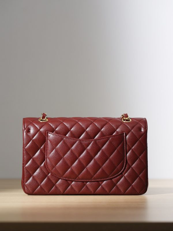 Replica Chanel CF 25 Red Classic Flap Bag - Image 8