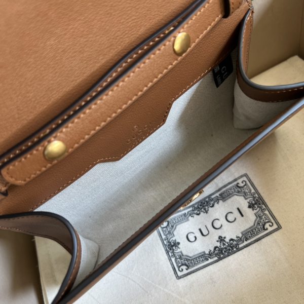 Replica Gucci GG Bamboo Top Handle Bag | Stylish & Compact - Image 2