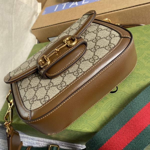 Replica Gucci Horsebit Bag in Min Brown – Timeless Elegance - Image 9