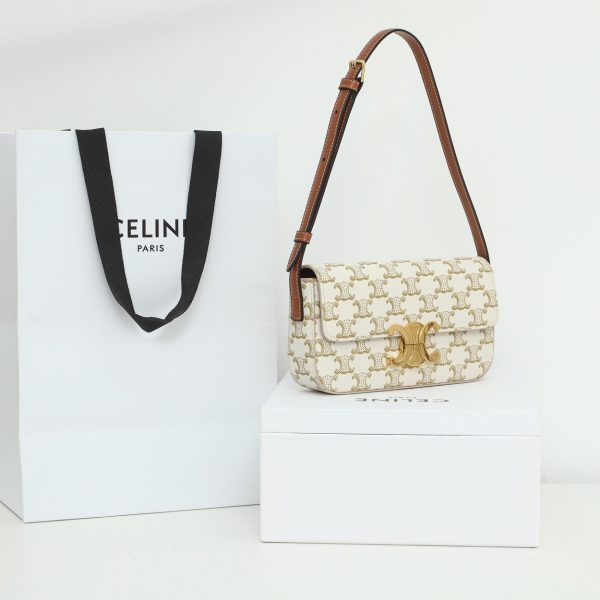 Replica Celine Triomphe Classique Shoulder Bag - Image 7