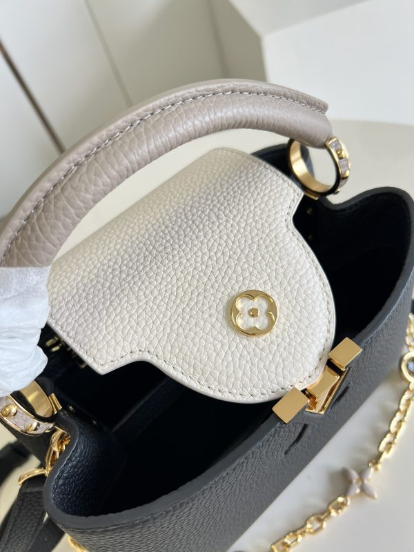 Replica Louis Vuitton Capucines MM 20708 Handbag - Image 7