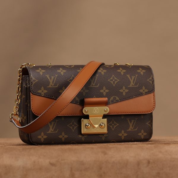 Louis Vuitton Monogram Leather Marceau M46126 Replica AAA - Image 8