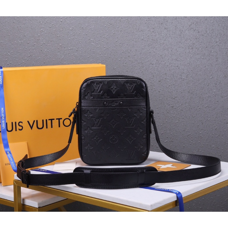 Louis Vuitton Monogram Shadow Danube Slim Black Replica M44972