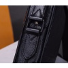 Best Replicas Bags - Louis Vuitton Monogram Shadow Danube Slim Black Replica M44972 Shop For Best Louis Vuitton LV Replica Bags With Cheap Price