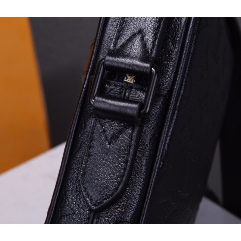 Louis Vuitton Monogram Shadow Danube Slim Black Replica M44972 - Image 7