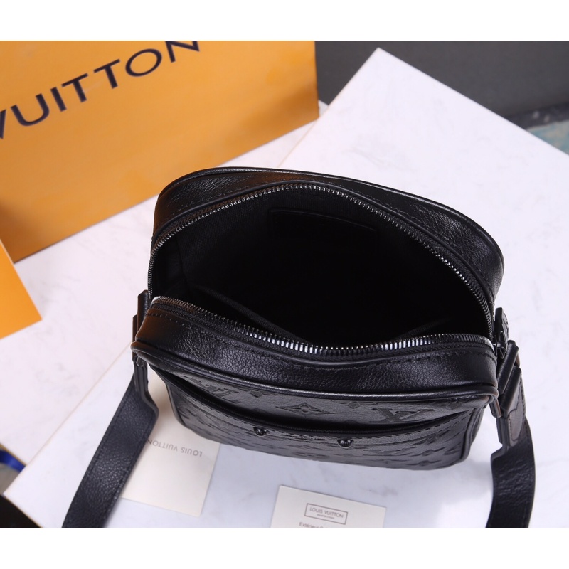 Louis Vuitton Monogram Shadow Danube Slim Black Replica M44972 - Image 9