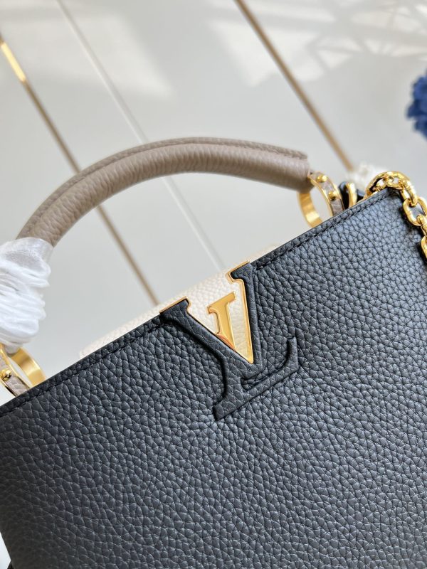 Replica Louis Vuitton Capucines MM 20708 Handbag - Image 8