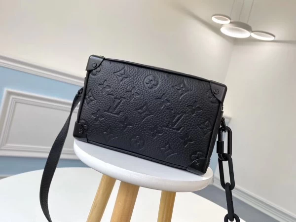 Replica Louis Vuitton Mini Soft Trunk Taurillon Monogram Bag