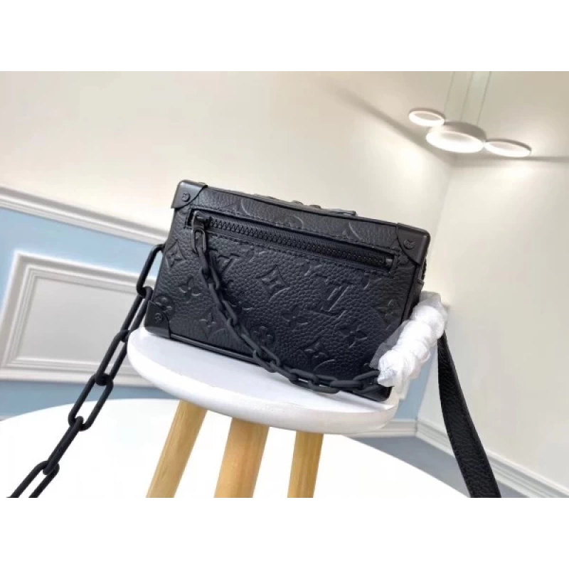 Replica Louis Vuitton Mini Soft Trunk Taurillon Monogram Bag - Image 2