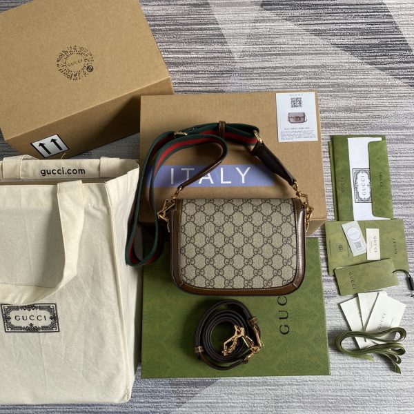 Replica Gucci Horsebit Bag in Min Brown – Timeless Elegance - Image 8