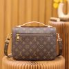 Best Replicas Bags - Replica LV Pochette Metis East West M44875 Handbag Shop For Best Louis Vuitton LV Replica Bags With Cheap Price