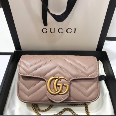Gucci GG Marmont Mini Bag Light Purple Replica - 476433