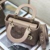 Best Replicas Bags - Replica Dior Lady Dior Cherry Rose Patent Calfskin Bag Shop For Best Louis Vuitton LV Replica Bags With Cheap Price