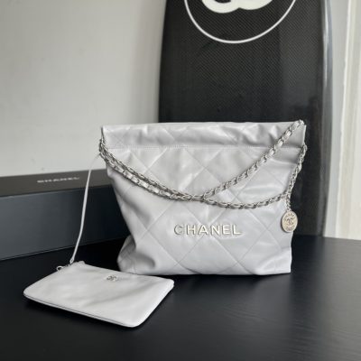 Chanel 22 Replica Bag - White Luxury Clutch