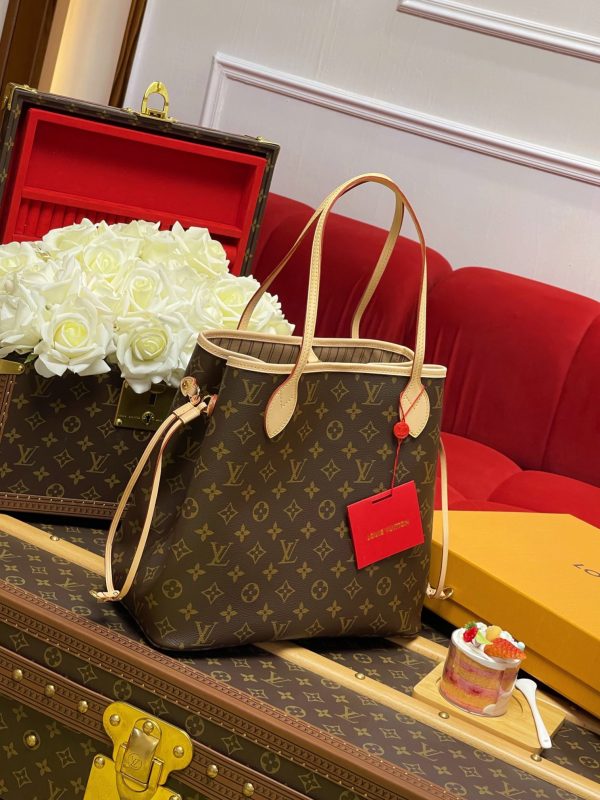 LV Monogram Neverfull Tote PM/MM/GM Replica M40995 - Image 7