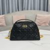 Best Replicas Bags - Replica Dior Caro Mini Bag in Black, Style S5163Uwhc_M900 Shop For Best Louis Vuitton LV Replica Bags With Cheap Price