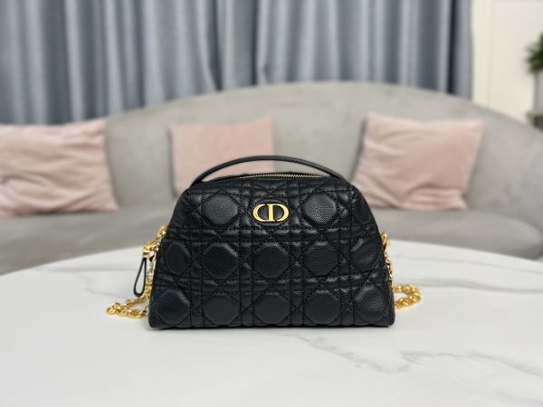 Replica Dior Caro Mini Bag in Black, Style S5163Uwhc_M900 - Image 7