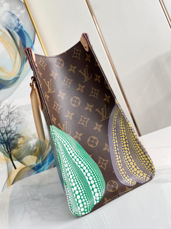 Replica LV x YK Onthego MM M46466 Handbag - Image 5