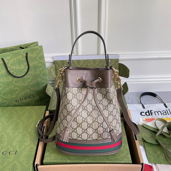 Replica Gucci Ophidia GG Small Bucket Bag 550621 - Image 5