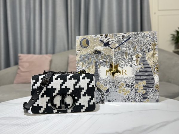 Replica Dior Small Caro Bag in Black Leather M9241Btio_M911 - Image 7