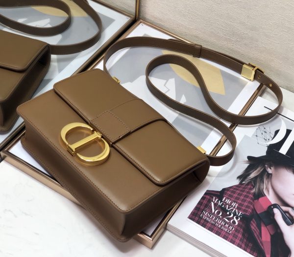 Replica Dior 30 Montaigne Brown Handbag | Stylish & Classic Design - Image 5