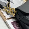 Best Replicas Bags - Replica Dior Saddle Bag - Black Grained Calfskin M0455Cbaa_M900 Shop For Best Louis Vuitton LV Replica Bags With Cheap Price