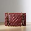 Best Replicas Bags - Replica Chanel CF 25 Red Classic Flap Bag Shop For Best Louis Vuitton LV Replica Bags With Cheap Price