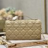 Best Replicas Bags - Dior Miss Mini Replica Bag in Apricot Lambskin Cannage Shop For Best Louis Vuitton LV Replica Bags With Cheap Price