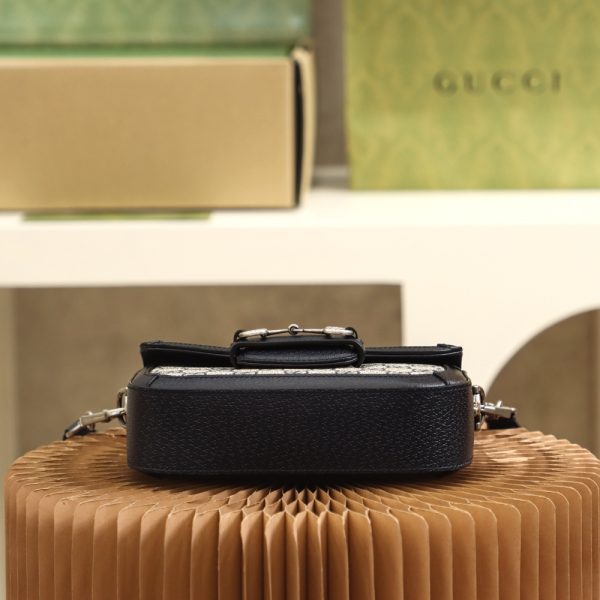 Replica Gucci Horsebit 1955 GG Mini Bag - Timeless Elegance - Image 2