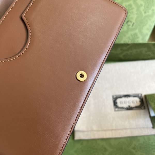Replica Gucci GG Matelasse Chain Wallet – Stylish & Functional - Image 3
