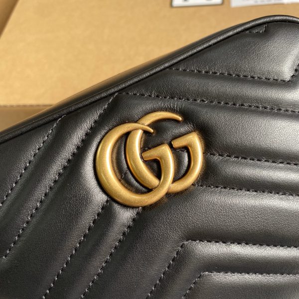 Gucci GG Marmont Mini Matelasse Replica Bag 448065 - Image 5