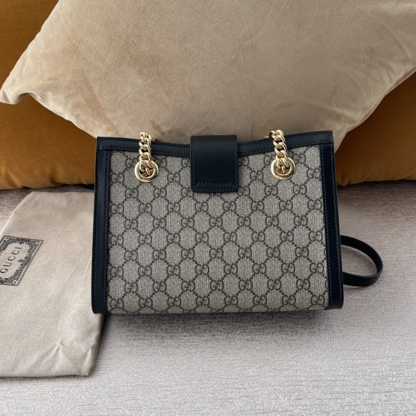 Replica Gucci Padlock GG Shoulder Bag in Khaki - Image 9