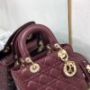 Best Replicas Bags - Replica Dior Lady Bag Cherry Red Patent Calfskin M0565Owcb_M323 Shop For Best Louis Vuitton LV Replica Bags With Cheap Price
