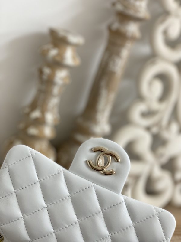 Replica Chanel CF Mini 1786 in White | Luxe Style - Image 4