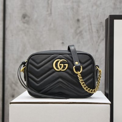 Replica Gucci GG Marmont Mini Matelasse Bag 448065