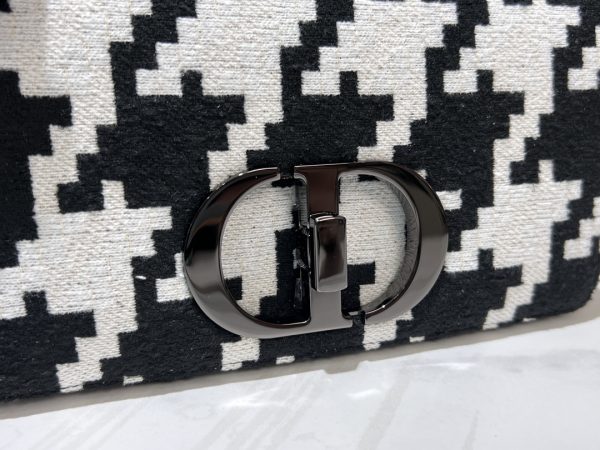 Replica Dior Small Caro Bag in Black Leather M9241Btio_M911 - Image 2